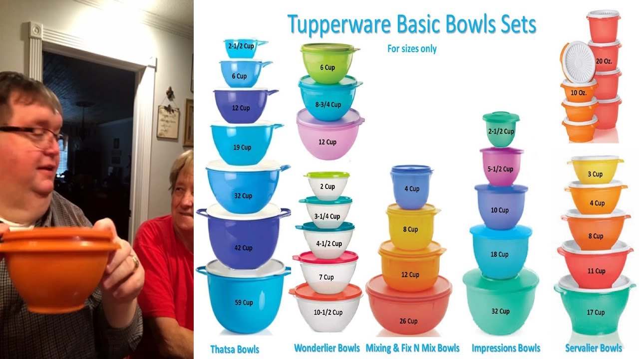 Tupperware bowls n sizes  Tupperware bowls, Tupperware consultant,  Tupperware