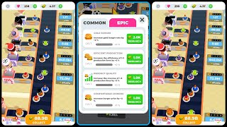 Burger Inc: Idle Factory Game Gameplay Android Mobile screenshot 4