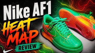 Nike AF1 Heat Map Review | Sleeper Colorway| 👟👟
