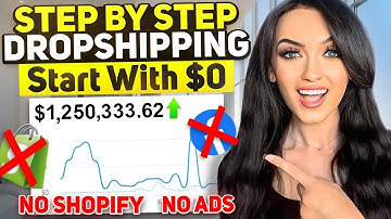How to Start Dropshipping With $0 WITHOUT RUNNING ADS! | STEP BY STEP (FREE COURSE) 2025