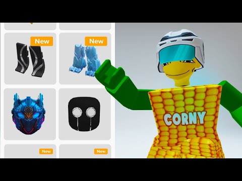 2 FREE LIMITED ROBLOX PAD ITEMS 😳🌽
