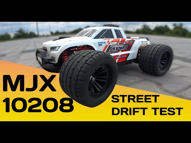 MJX HYPER GO 10208 Street Drift Test on 3S & 4S! Insane Speed