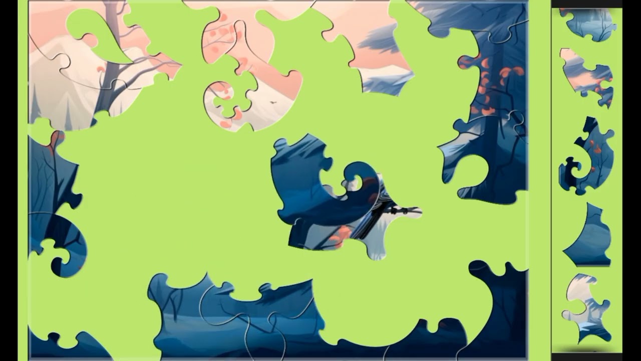 Life in The Mountains⛰️⛰️ jigsaw puzzle🧩🧩 || 