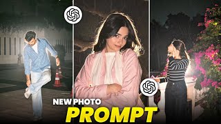 Instagram Trending Night Light Cinematic Ai Photo Editing | Ai Viral Photo Editing Editing Prompt screenshot 1