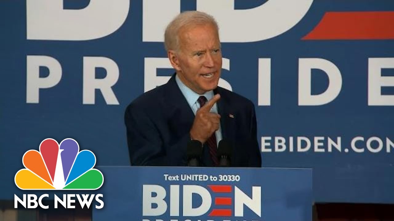 Full Speech: Biden Condemns Trump’s Rhetoric And White Nationalism | NBC News