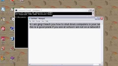 shutdown other computers in your network