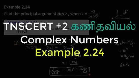 77.Maths | Complex Numbers | Example 2.24