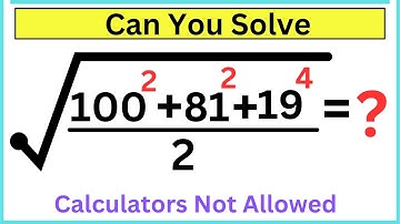 India | A Very Nice Olympiad Math l Radical Problem l