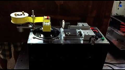 Automatic taping machine series. For transformers