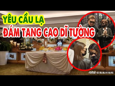 Video Đám tang của Cao Dĩ Tường tổ chức ở đâu? Chia sẻ xúc... - youtube