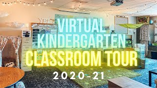 🖥 2020-21 VIRTUAL KINDERGARTEN CLASSROOM TOUR 👩🏼‍🏫 | DISTANCE LEARNING