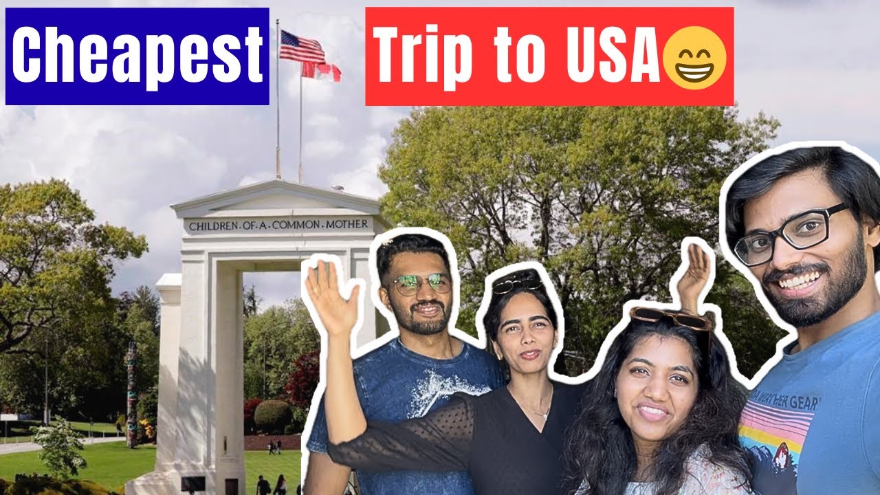 Canada to USA by walk cheapest trip ever?😂 | ವಿಸಾ ಇಲ್ಲದೆ Border cross ಮಾಡೋದು ಹೇಗೆ? | kannadavlog