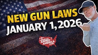 New Gun Laws Effective January 1, 2026