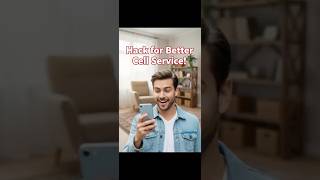Great Hack to Get Better Cell Service at Home, Work, or Hotel #smartphone #tech #techtok #iphone
