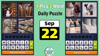 4 Pics 1 Word September 22 2022 Daily Puzzle Answer