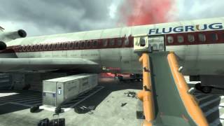 MW3 - insane throwing knife kill!