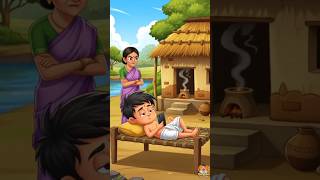 आलसी बेटा और चालाक माँ 😆📱 | Funny Moral Story | Hindi Cartoon Story | Hindi Kahaniya