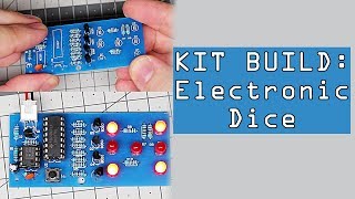 Building Electronic Dice Kit  |From ICStation.com