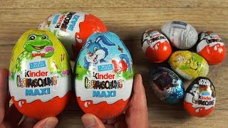 Disney Frozen Star Wars Spider-Man Phineas And Ferb Kinder Maxi Surprise Eggs
