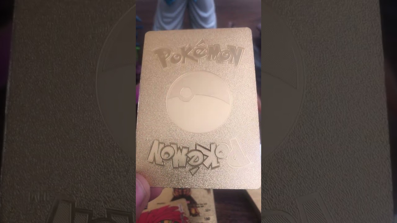 Zacian V - Golden Pokémon card 