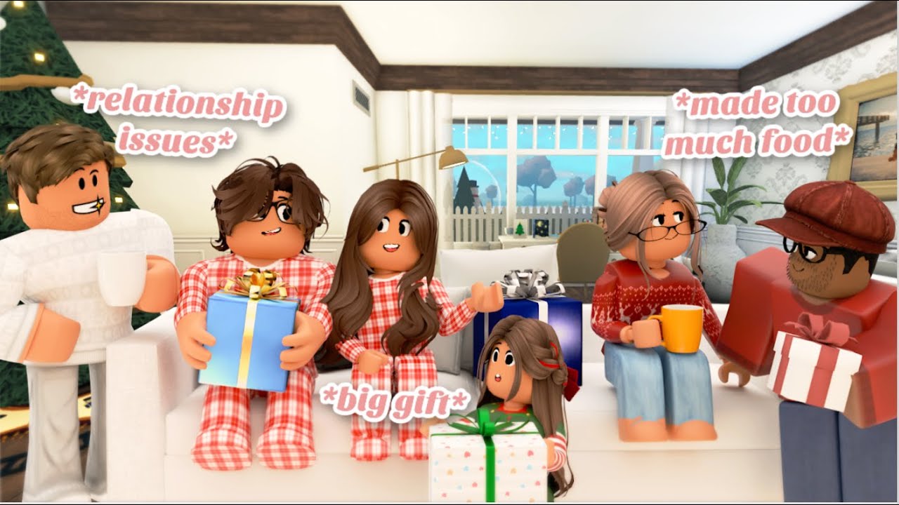 Веселое Рождество в доме бабушки 🎁🍲☃️ | Ролевая игра в Bloxburg