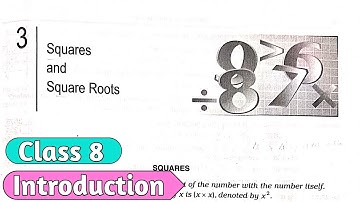 Rs Aggarwal Class 8 | Chapter 3 Squares and Square roots | Introduction | Md Sir class 8