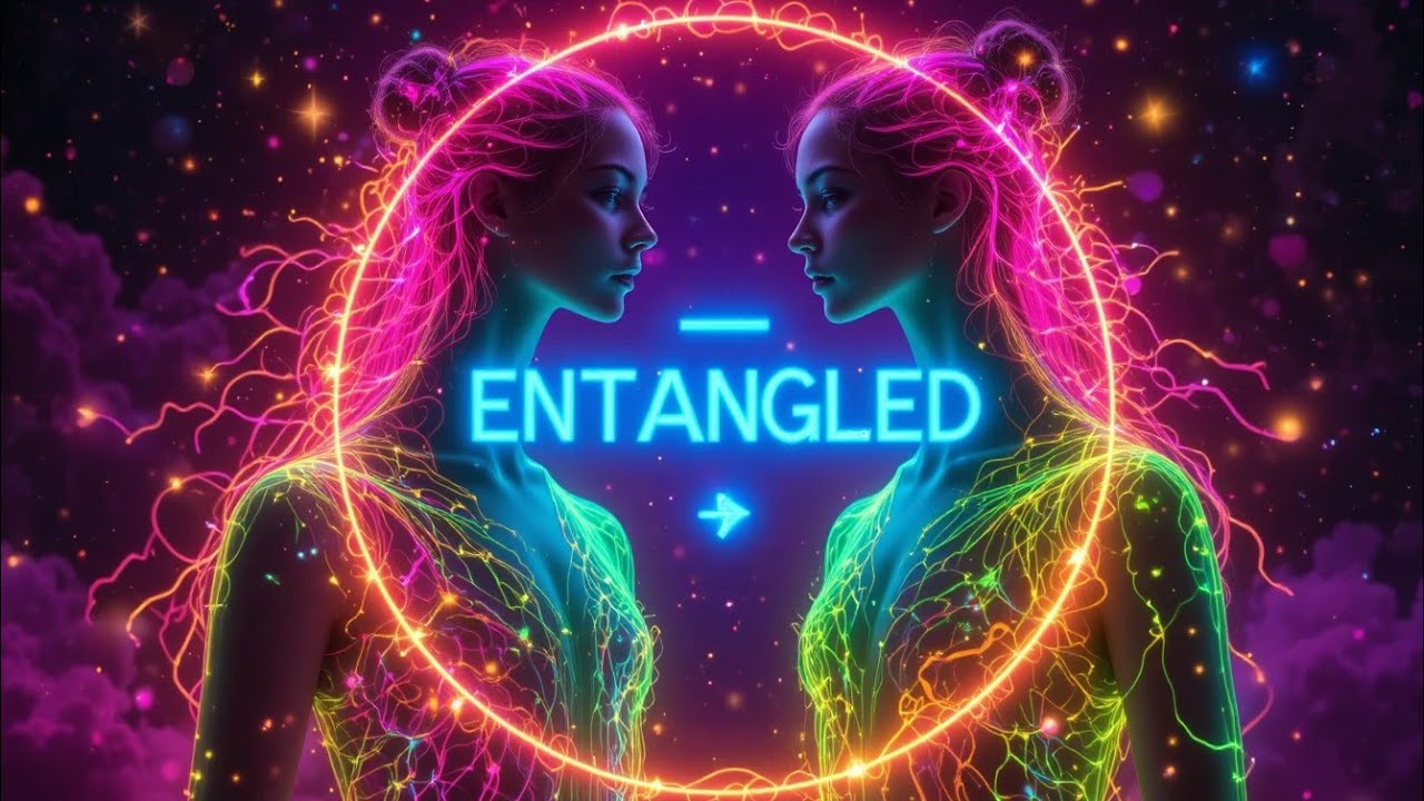 Запутанные частоты ⚛️✨ | Квантово-электронный звуковой ландшафт × синтезаторная волна (AnniDJ2.0)