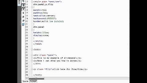 Jquery slideToggle() function by NidaBalol