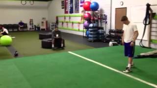 Daniel Lewis 10 yard split
