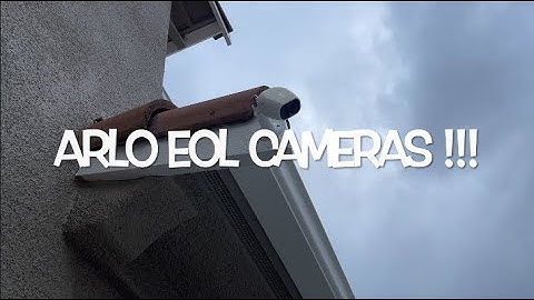 ARLO LEGACY SECURITY CAMERAS EOL !!!