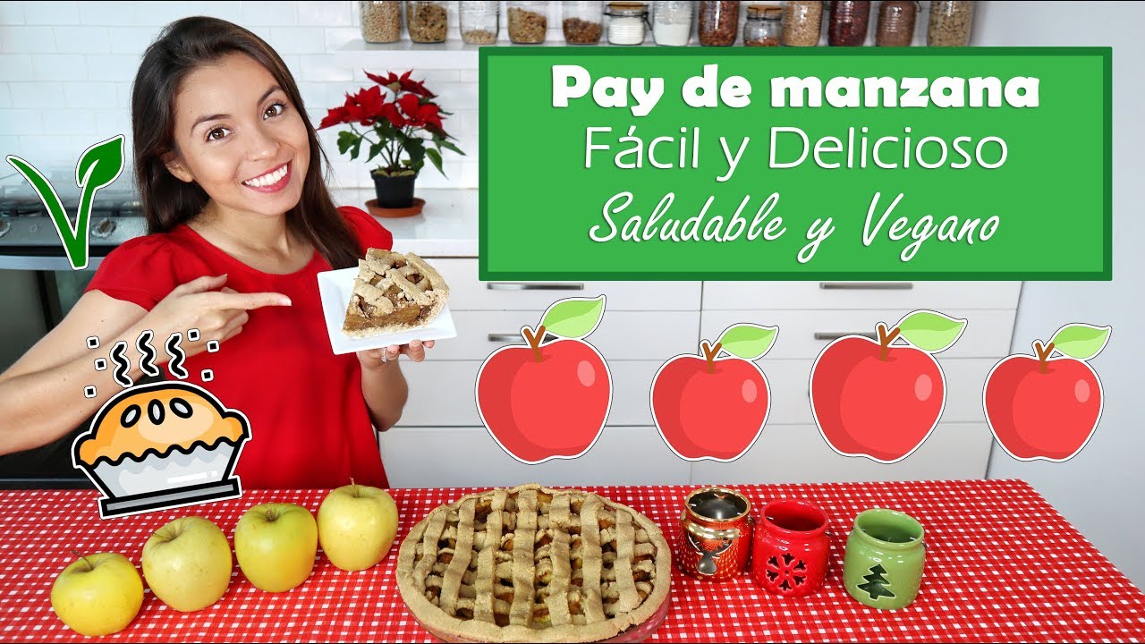 PAY DE MANZANA - FÁCIL Y DELICIOSO - VEGANO Y SALUDABLE -Mixi