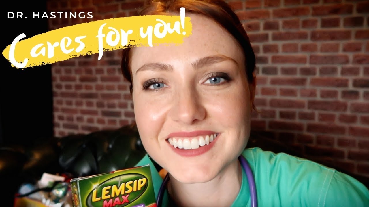 ASMR - Student Dr. Hastings Cares for You!