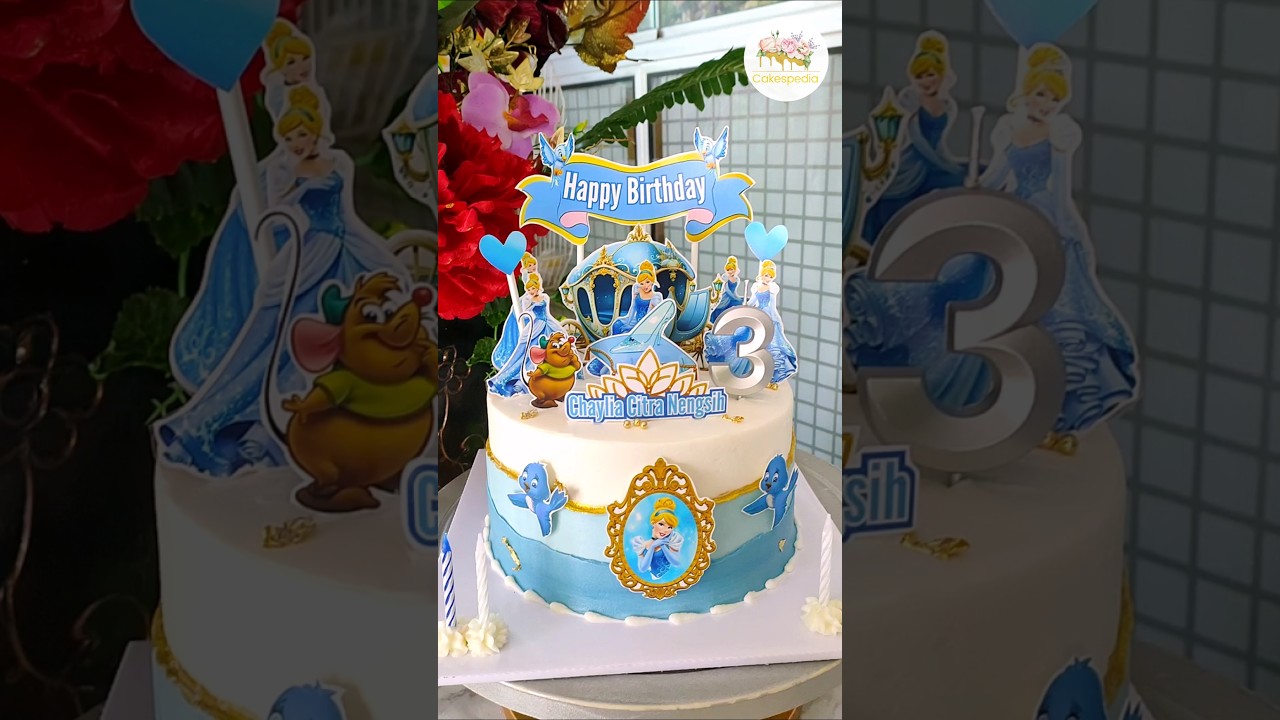 Cinderella Birthday Cake Ideas 