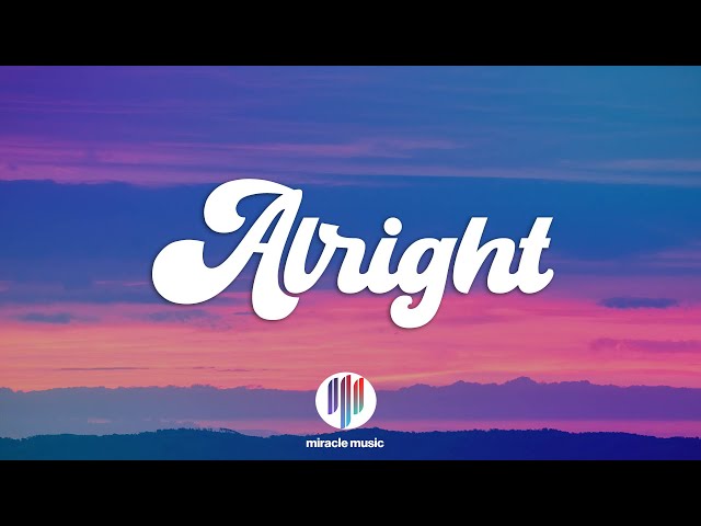 Sam Fischer u0026 Meghan Trainor - Alright (Lyrics) class=