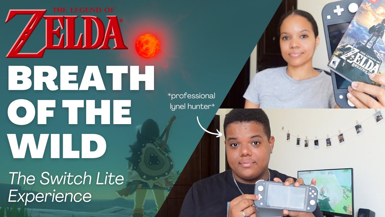 Breath of the Wild on the Nintendo Switch Lite: A Newcomer's