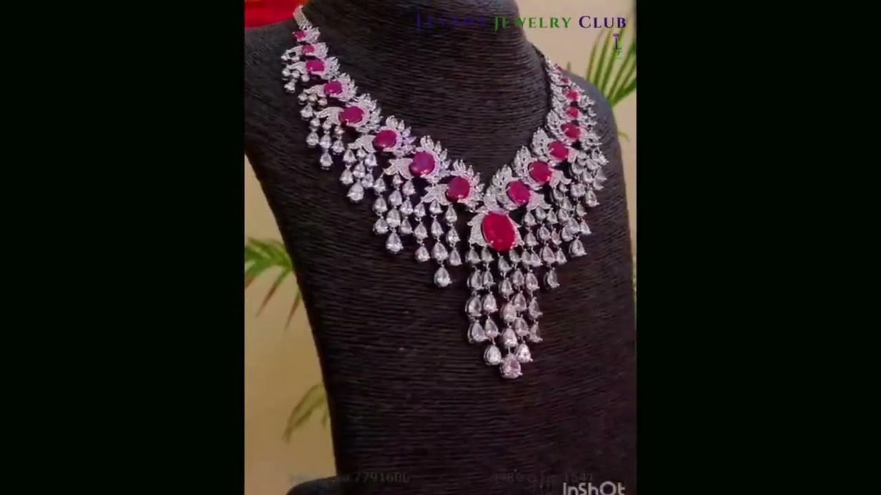 Levana Jewelry Club High End Luxurious 24 kt Gold Plated and Rhodium Plated CZ AD Jewelry Collection