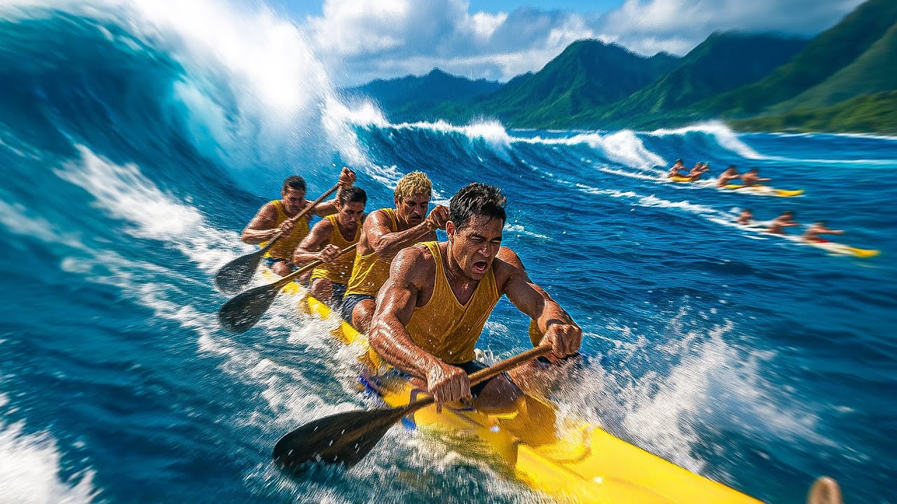 La course de pirogues la plus INTENSE de la planète ! (Coulisses Hawaiki nui va'a)