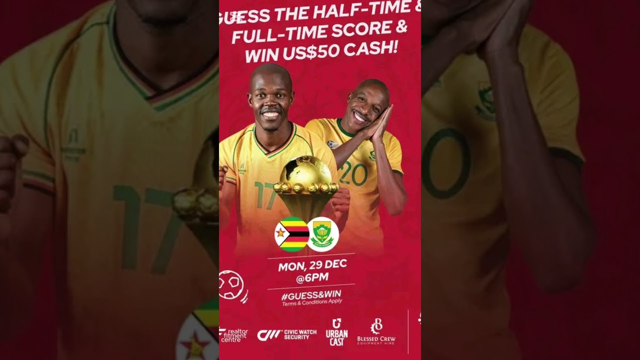 Zimbabwe vs South Africa | AFCON Group B Match Preview 🔥