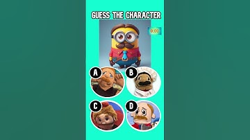 Guess SML Characters by Their Minion Version...! #shorts #smljeffy