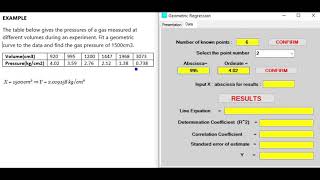 GEOMETRIC REGRESSION screenshot 5