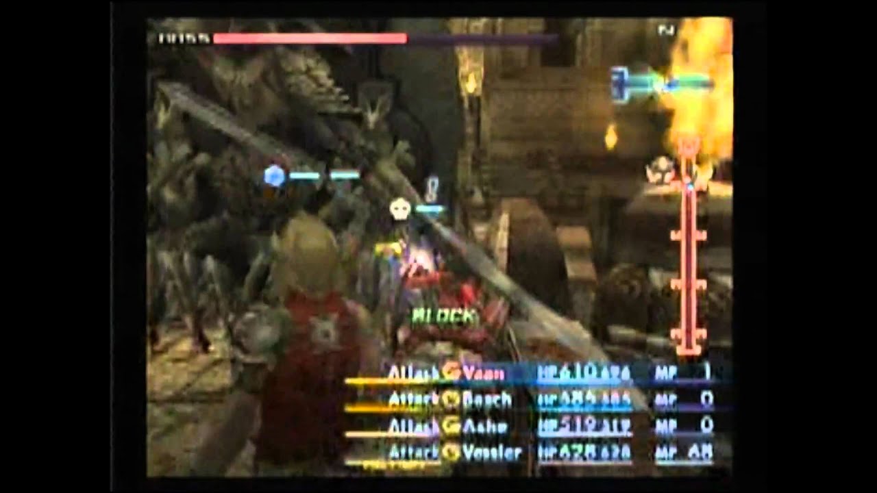 Final Fantasy 12 Video Playthrough Boss 6 : Demon Wall