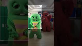 ガチャピンムックと映り込みチャレンジやったら可愛すぎた…♡　#shorts