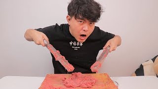 买了7斤重棒子自制手打牛肉丸是什么体验整整两个小时手已累瘫