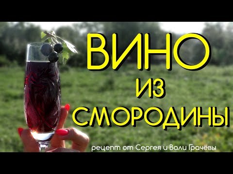 🍷 ВИНО из ЧЁРНОЙ СМОРОДИНЫ - ВКУСНЫЙ РЕЦЕПТ ПРОВЕРЕННЫЙ ВРЕМЕНЕМ 🍷