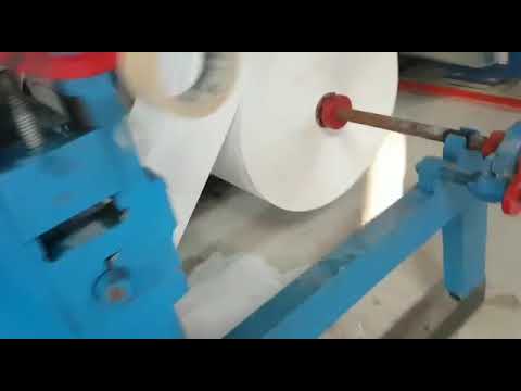 Silicone Release Paper Coating Machine demonstration video