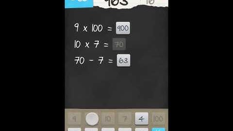 6 Numbers by Brainbow Level 16 Answer Guide