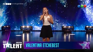 Valentina Etchebest - Cantante | Audiciones | Got Talent Argentina 2023