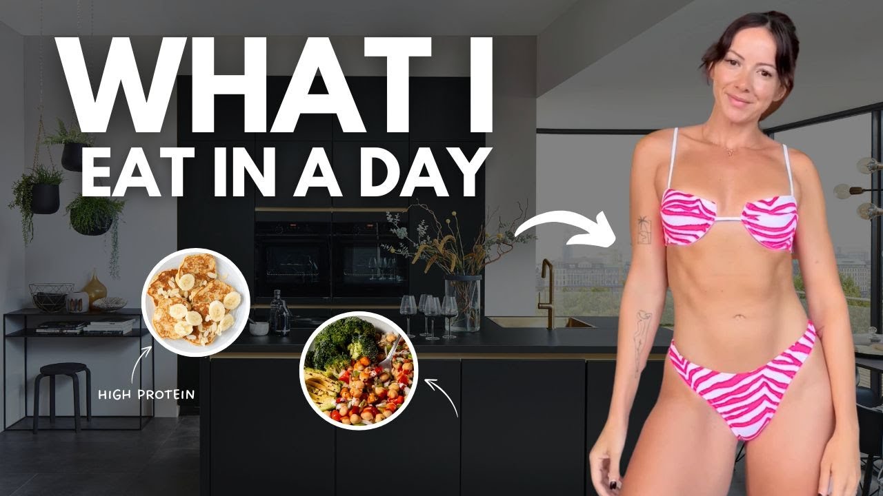 WHAT I EAT IN A DAY | simple, healthy, high protein meals as a gym girl🎧