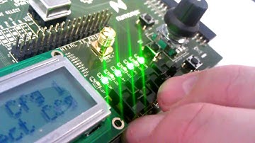 Xilinx spartan 3 light dice demo