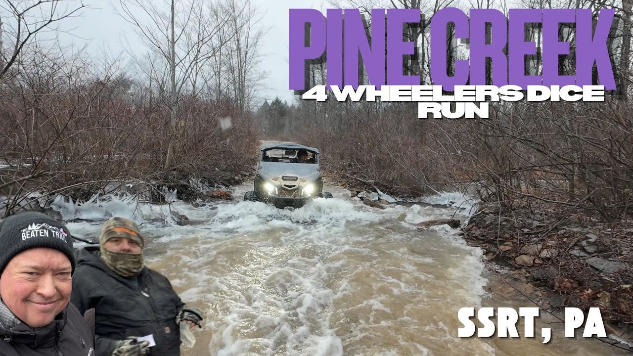 Заезд на квадроциклах Pine Creek 4 Wheeler Dice Run в SSRT, штат Пенсильвания — 17 января 2026 г.